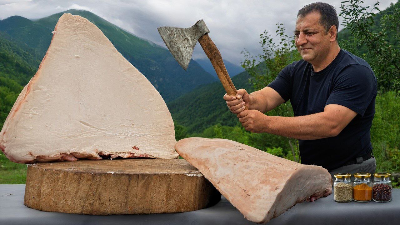 Cooked Camel Hump – Juiciest Exotic Meat Ever!