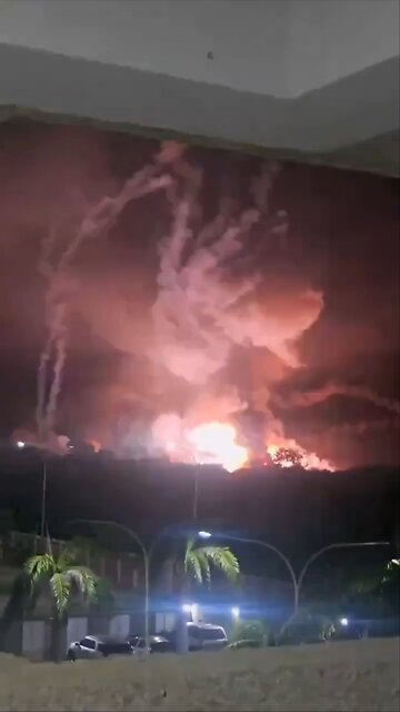 🚨🚨 President Trump says the U.S. has carried out a 'large scale' strike against Venezuela and