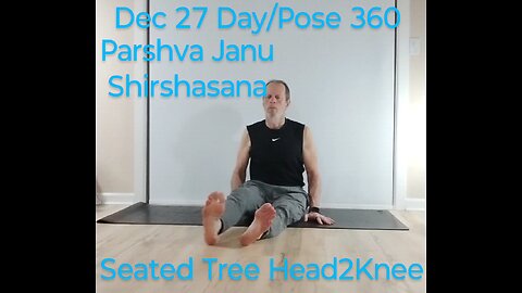 Parshva Janu Shirshasana / Seated Tree Pose Head to Knee
