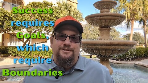 Do you have goals? Then you need to set boundaries.