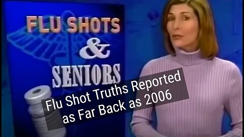 Flu Shot Studies Reported As Far Back as 2006