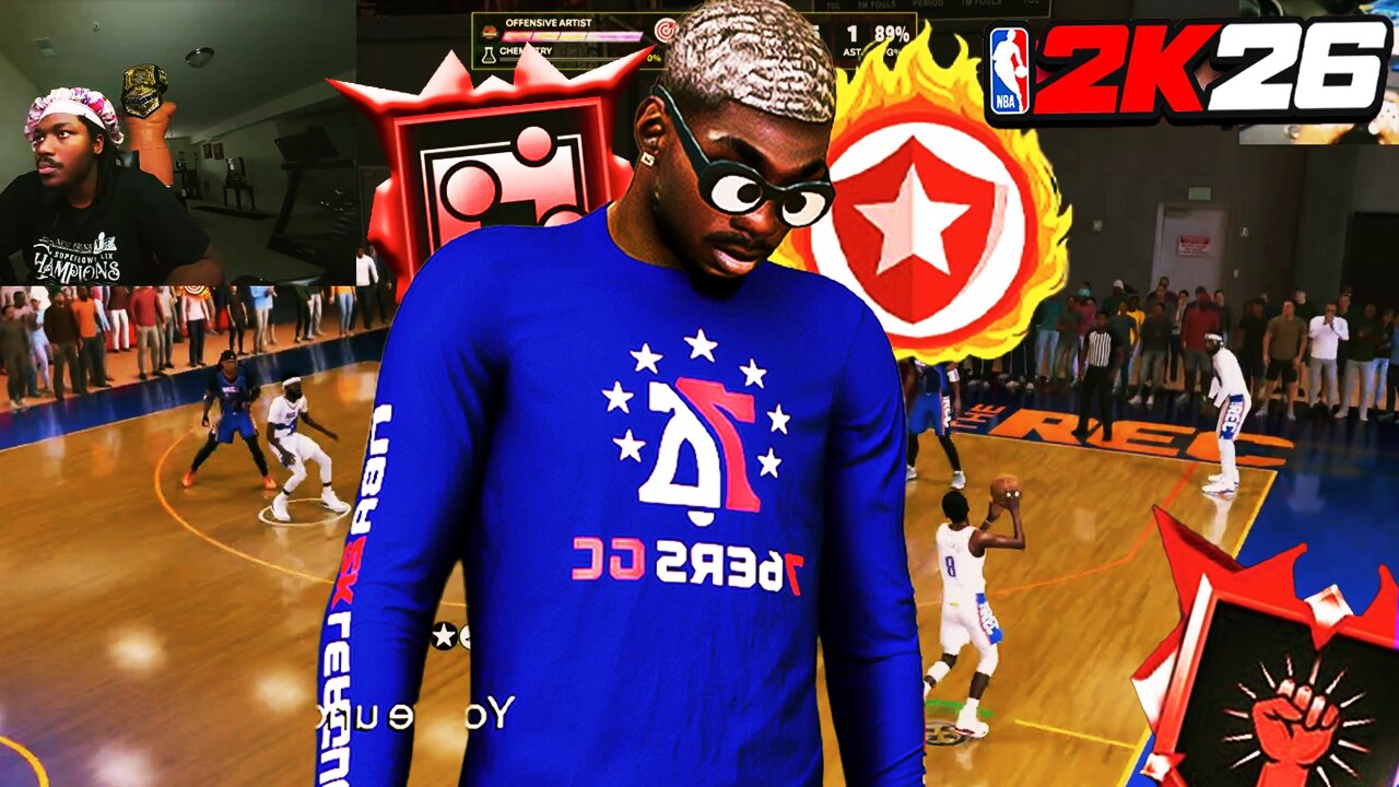 🚨🔴LIVE - TRIPLE THREAT CHALLENGE #1 RANKED 6'10 POINT GAWD | !build !cam !join !member !psn