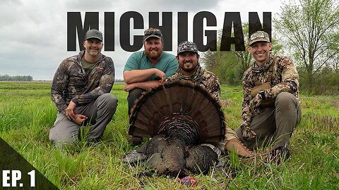 Epic Michigan Turkey Hunt: 40+ Hours Awake, First Day Success & Decoy Attack! 🦃🔥