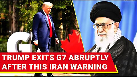 'New Iran...': Trump Abruptly Leaves G7 Summit After Tehran Evacuation Call; US Attack Next?
