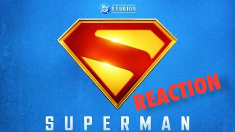 Superman Trailer Reaction!