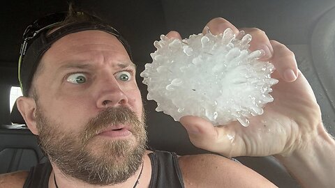 Gorilla Hail Measuring 5.2’’ Near Matador TX! - Teen Charged With Starting Massive NJ Wildfire