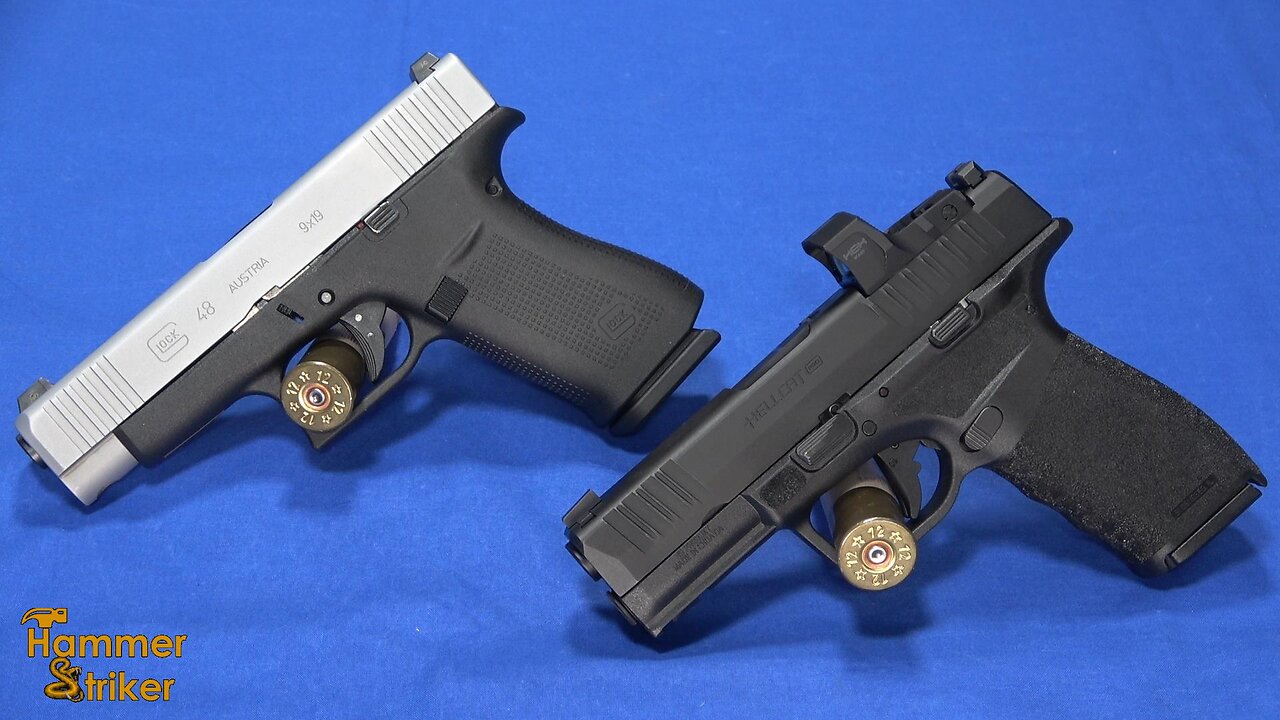 Compared: Springfield Hellcat Pro vs Glock 48