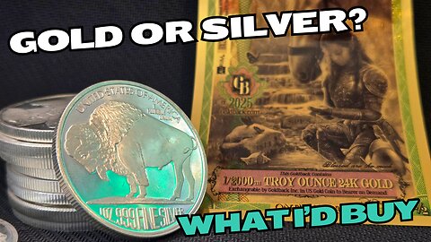 What I’d Do With $1,000 in Silver or Gold Right Now