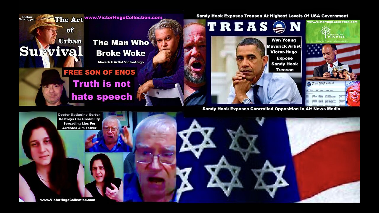 Stefan Verstappen VictorHugo Talk Trump Alex Jones Controlled Opposition Jim Fetzer SonOfEnos Arrest