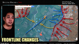 [ Ukraine Frontline Changes ] KURSK PINCER STARTS TO CLOSE!!! Russia goes on offensive at Bakhmut Ft