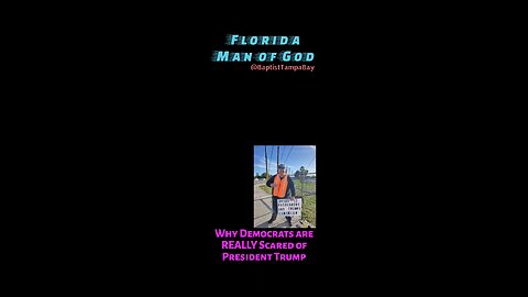 Preacher Tells Anti-Trump Protestors Why They're Paranoid Hypocrites