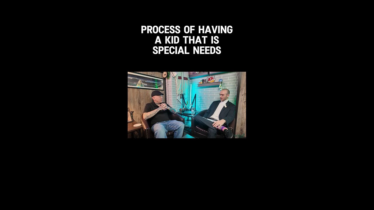 Can you talk about the process of having a son that not only is special needs but other challenges?