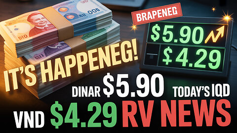 Iraqi Dinar Hits $5.90 Is This The BIGGEST RV News Today 💥 IQD Update & RV News