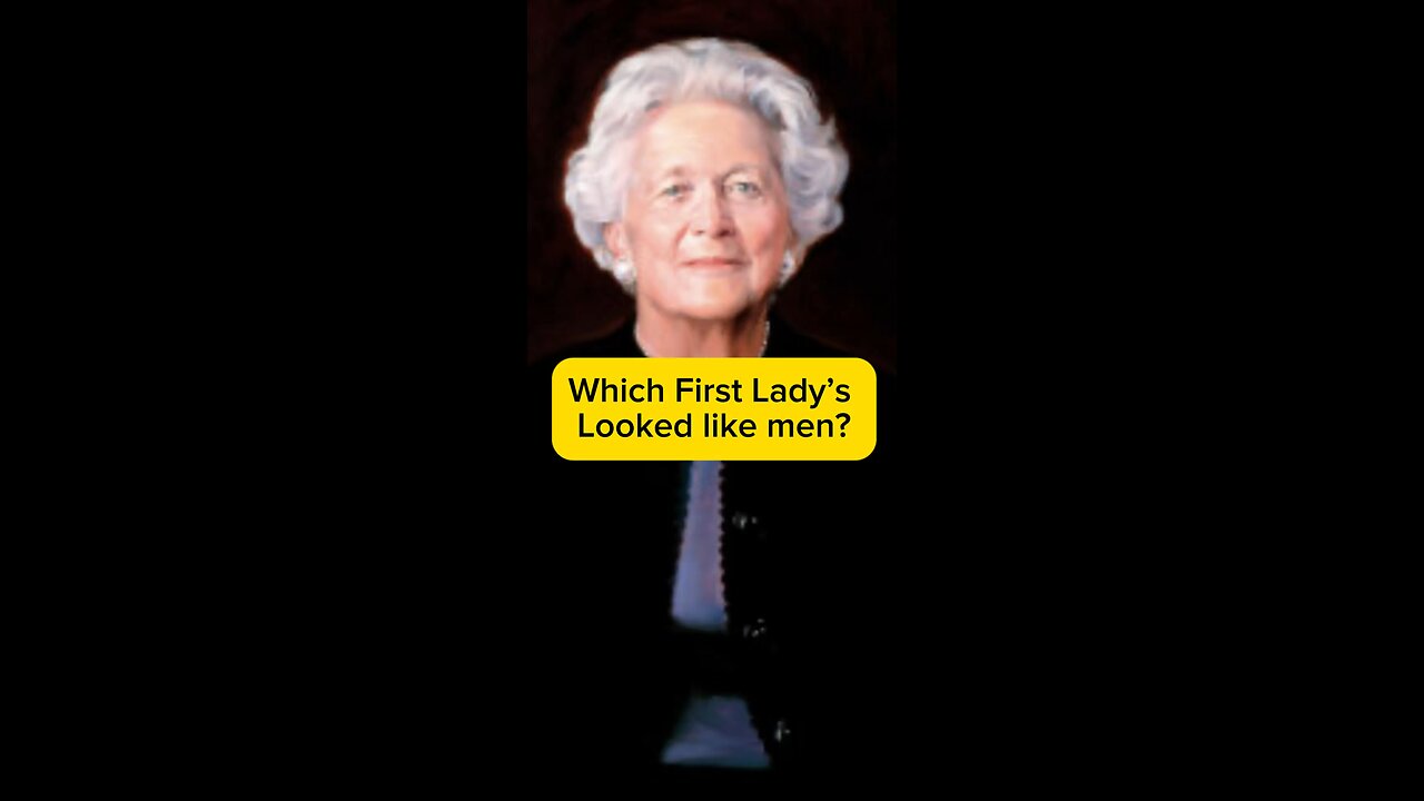 Which First Lady’s looked like men the most