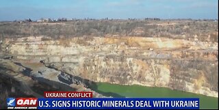 U.S. SIGNS HISTORIC MINERALS DEAL WITH UKRAINE