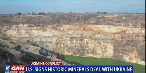 U.S. SIGNS HISTORIC MINERALS DEAL WITH UKRAINE