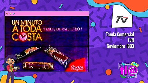 Tanda Comercial TVN (Noviembre 1993)