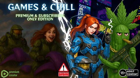 Premium Sunday Games & Chill | Halo 2 Campaign With SaltyGrower The Noob + Fortnite and More...