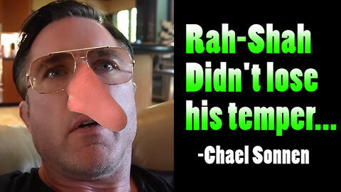 Chael Sonnen GASLIGHTING BACKFIRE Goofy take | Raja Didn't Lose His Temper...