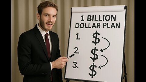 PewDiePie presenting one billion dollar plan | PewDiePie games | #viralvideo #games #entertainment