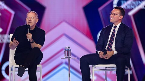 Greg Gutfeld & Benny Johnson Full Q&A at AmFest 2025