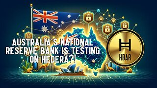 Australia National Reserve Bank Is TESTING ON HEDERA!!!