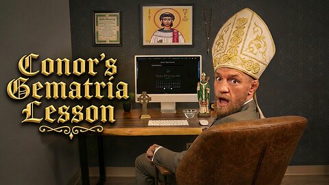 UFC Champ McGregor teaches Gematria - Catholic Church, Jesuit Order, Skull & Bones + more