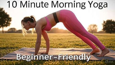 10 Minute Morning Yoga Routine for Beginners | Boost Flexibility, Strength & Mental Clarity