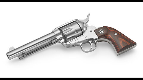 Firing the Ruger New Vaquero Single Action Revolver