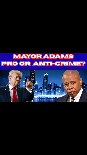 The Mayor Who Can't Decide If He's Pro or Anti Crime