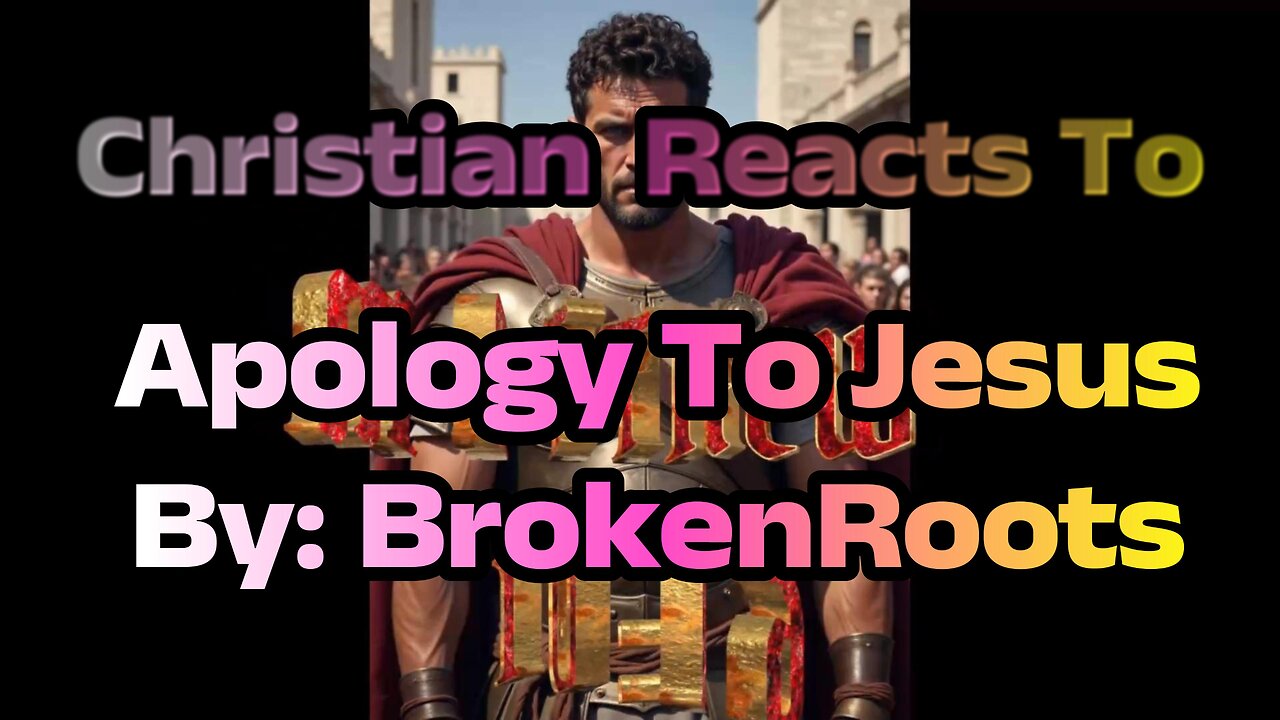 Christian Reacts: Apology To Jesus (Outlaw Country Rap with Swampy Southern Grit) - BrokenRoots