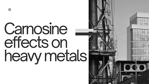 Carnosine's effect on heavy metals