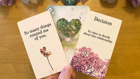 YOUR PERSON IS MAKING A BIG DECISION ABOUT YOU NOW! 🩷 (COLLECTIVE LOVE TAROT READING) 🌸
