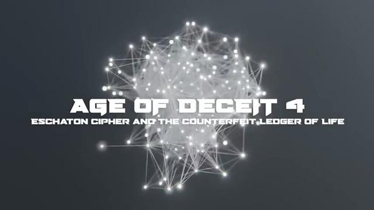AGE OF DECEIT 4 :Eschaton Cipher and the Counterfeit Ledger of Life