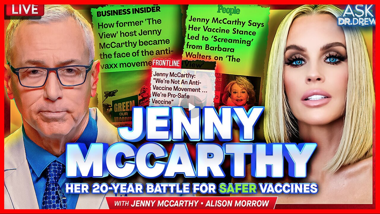 DR. Drew: Jenny McCarthy: After Son's Near-Death Reaction & Autism Diagnosis