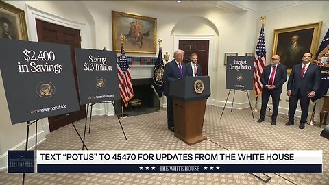 Trump Announces Largest Deregulatory Action In American History