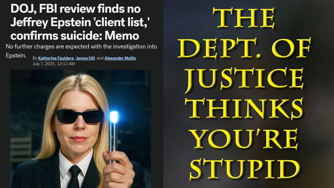 DOJ/FBI say nothing to see here, Gen Z men are winning & they just don't get why men quit