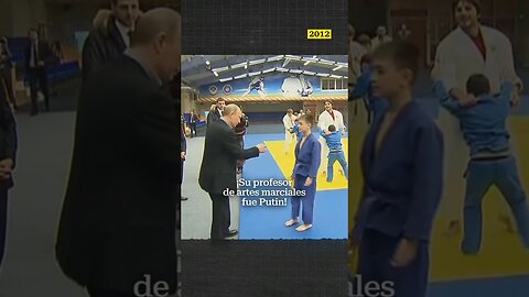 Putin, el profesor- instruye a niños en artes marciales#putin #rusia #artesmarciales #judo #joven 