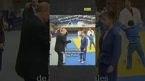 Putin, el profesor- instruye a niños en artes marciales#putin #rusia #artesmarciales #judo #joven