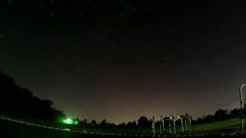 Northern lights over alabama