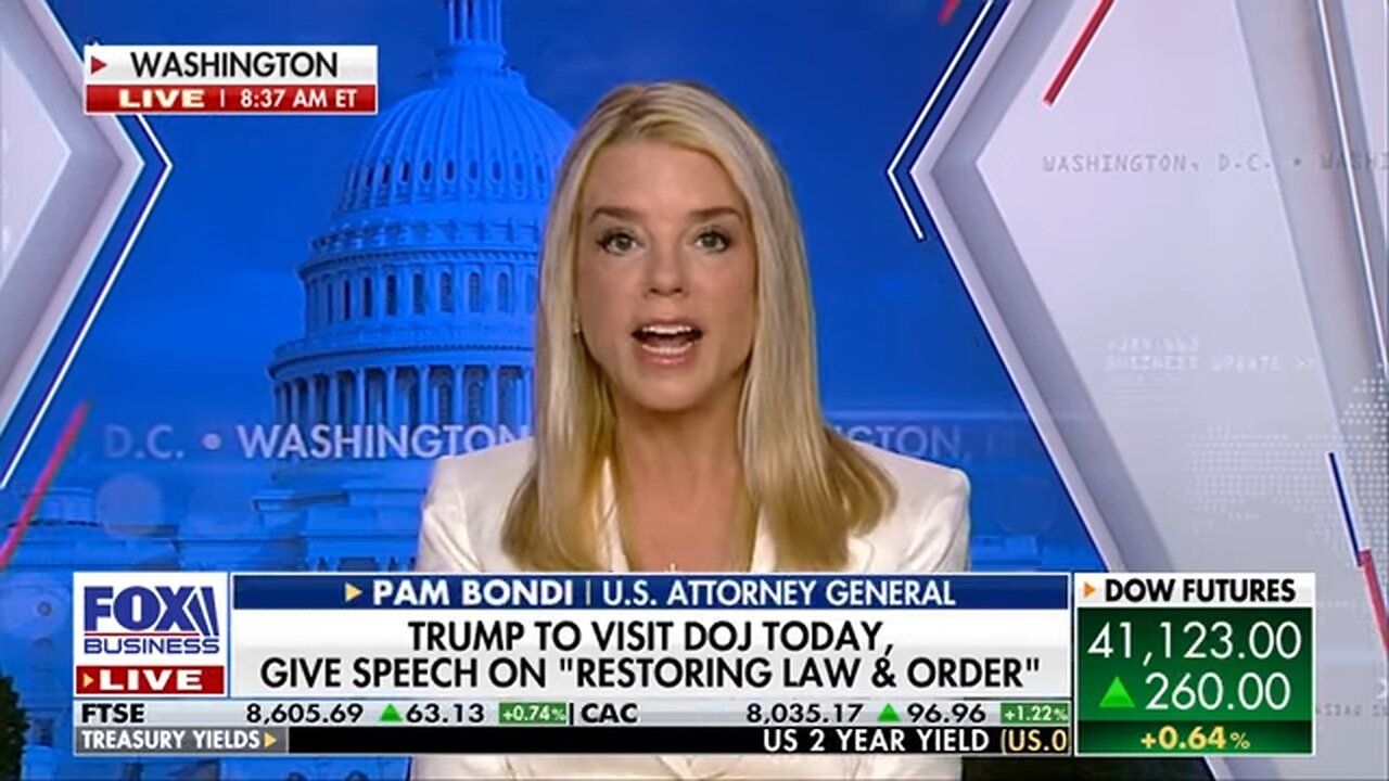 'WE'RE COMING AFTER YOU': Pam Bondi goes no holds barred on Tesla vandals