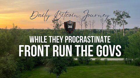 We can buy Bitcoin before the governments