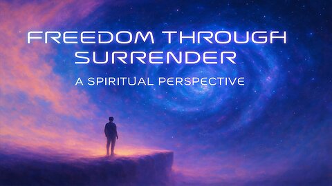 Freedom Through Surrender: A Spiritual Perspective