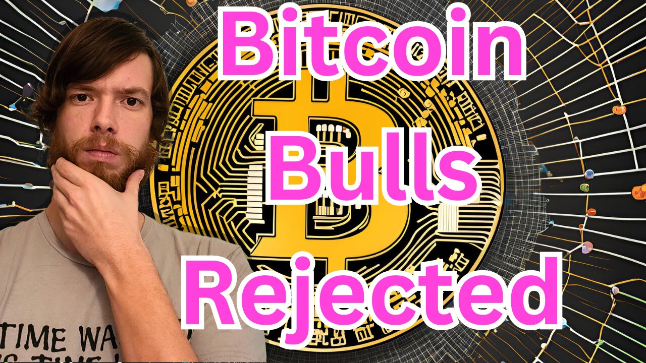 Bitcoin Bulls Rejected #crypto #grt #xrp #algo #ankr #btc