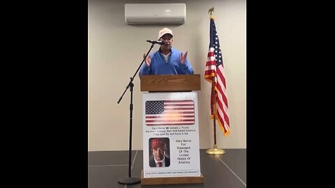 COURAGE: Gary Barve For USA President Republican Supporter Of Our President Donald J. Trump