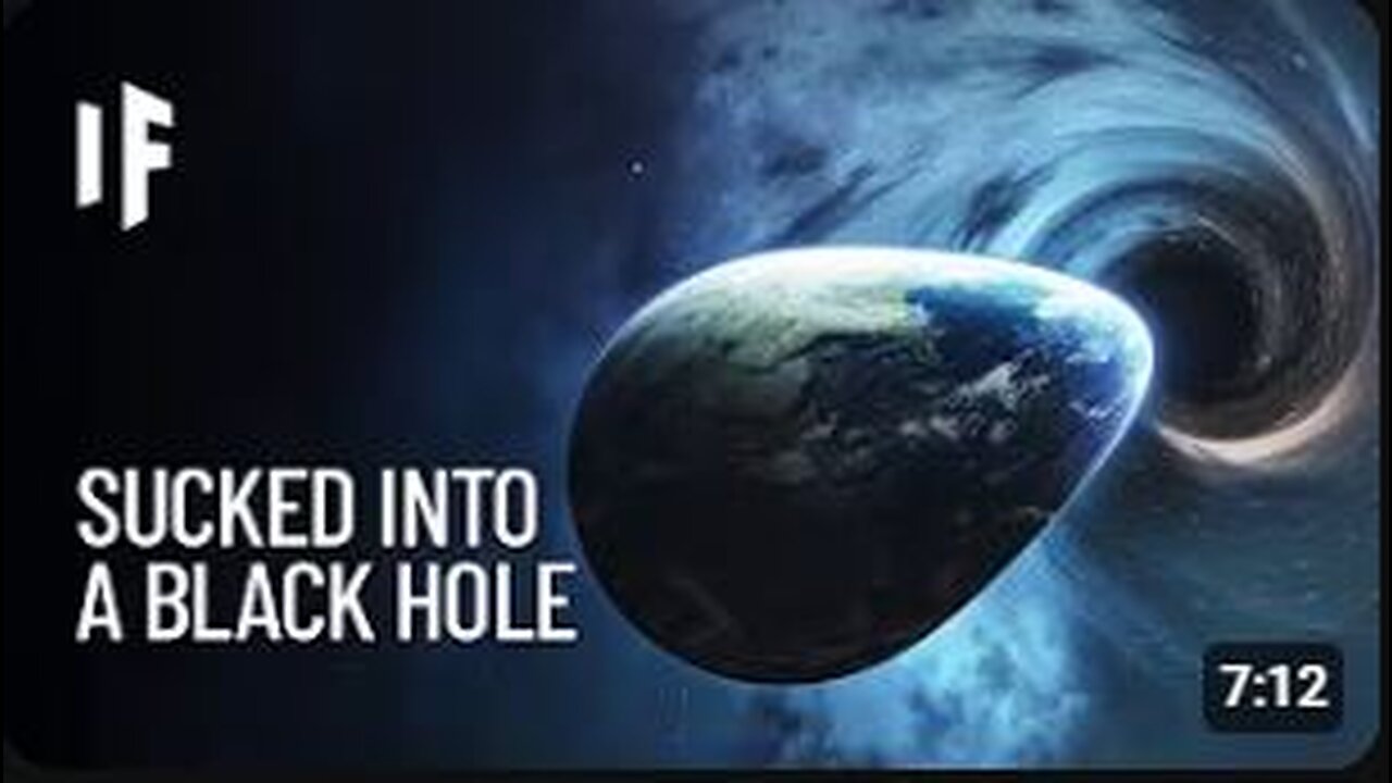 What If Earth Were Sucked Into a Black Hole?