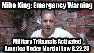 Military Tribunals Activated. 8-21-25-AT-2PM-CST-20G-EST #TRUTH