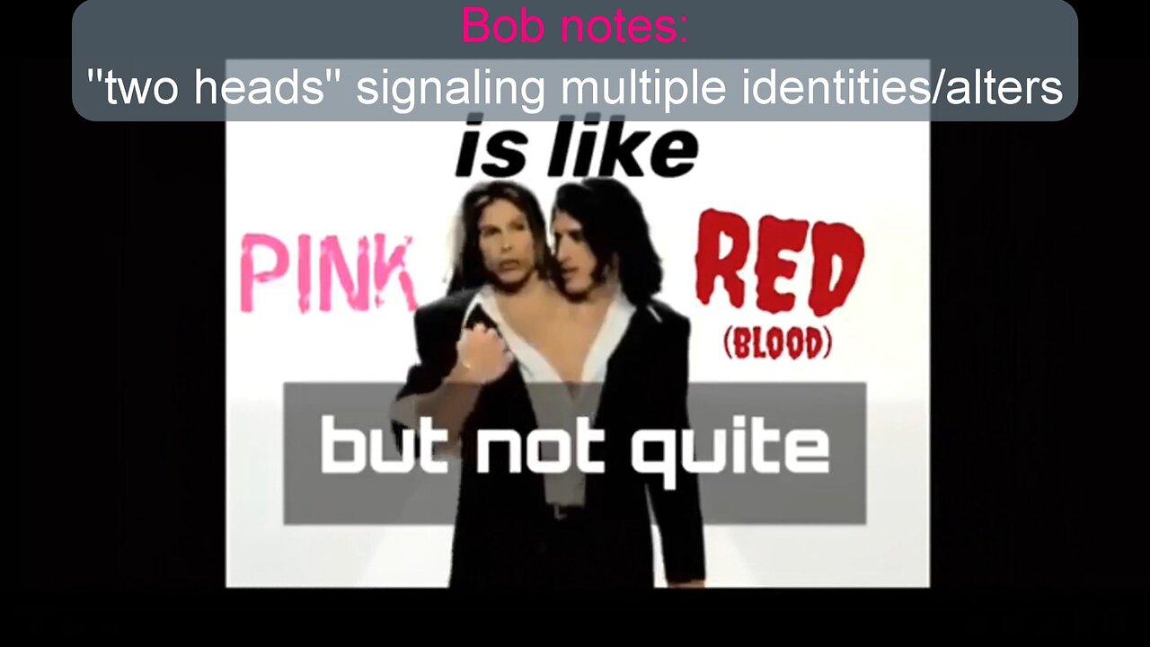 "Pink" (Aerosmith/Steven Tyler) - Exposing Secrets! (Mikaela BearPaw's video + Bob's insights)