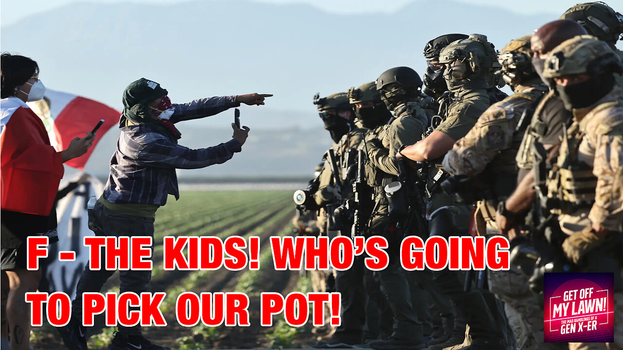 WHO'S GOING TO PICK OUR POT! When Rescuing Children Becomes Political for the Left!