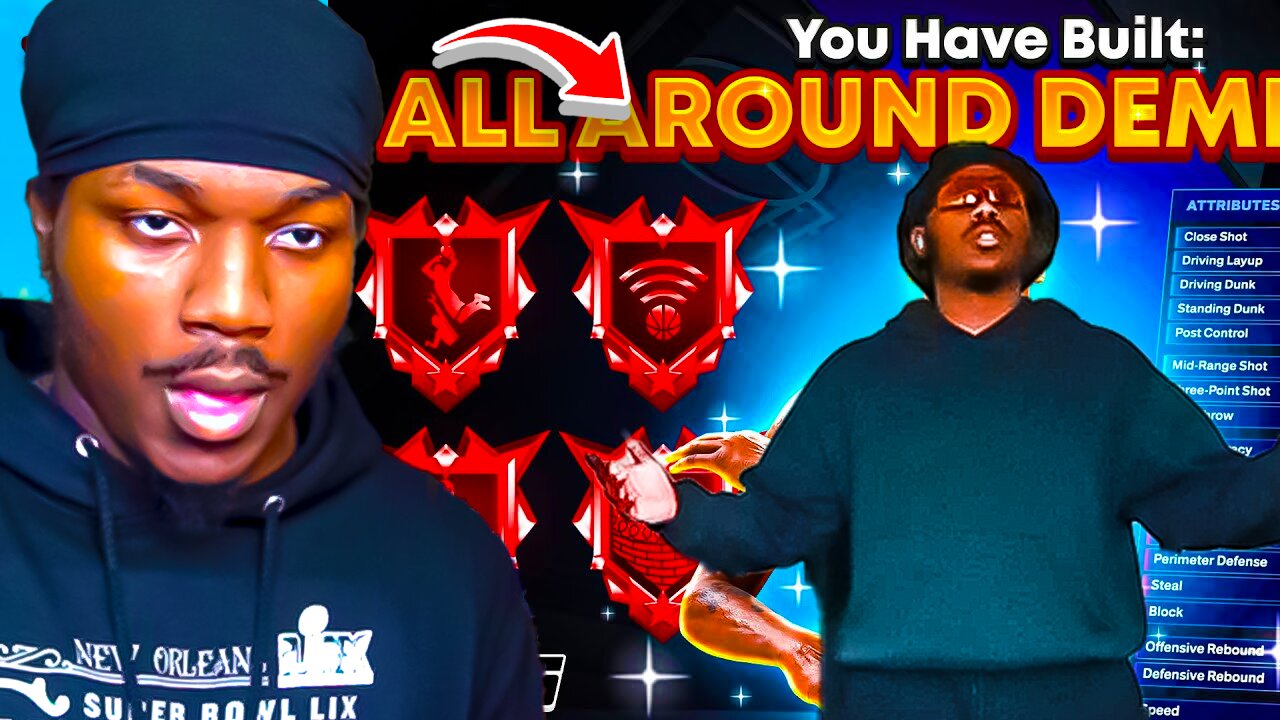 🚨🔴LIVE - TRIPLE THREAT CHALLENGE #1 RANKED 6'10 POINT GAWD | !build !cam !join !member !psn